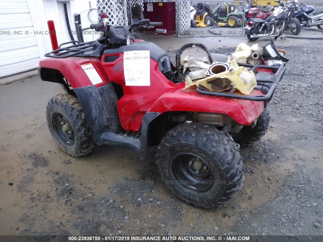 1HFTE3904F4100662 - 2015 HONDA TRX420 TM RED photo 3