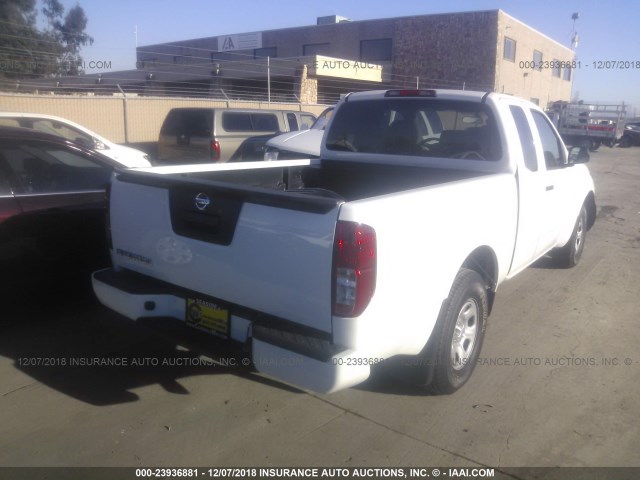 1N6BD0CT4JN761408 - 2018 NISSAN FRONTIER S/SV WHITE photo 4