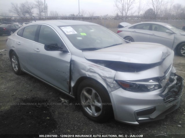 1G1ZB5ST3GF272595 - 2016 CHEVROLET MALIBU LS 银色 照片 1