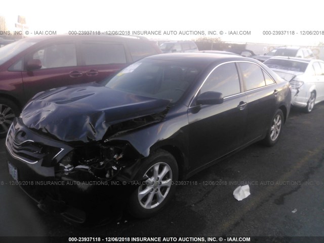 4T4BF3EK0BR200344 - 2011 TOYOTA CAMRY SE/LE/XLE 黑色 照片 2