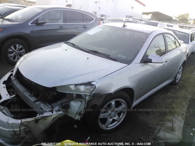 1G2ZK57N094235122 - 2009 PONTIAC G6 GT SILVER photo 2