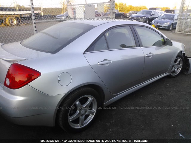 1G2ZK57N094235122 - 2009 PONTIAC G6 GT SILVER photo 4