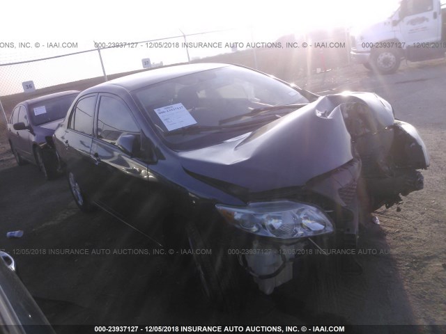 1NXBU4EE6AZ322401 - 2010 TOYOTA COROLLA S/LE/XLE GRAY photo 1