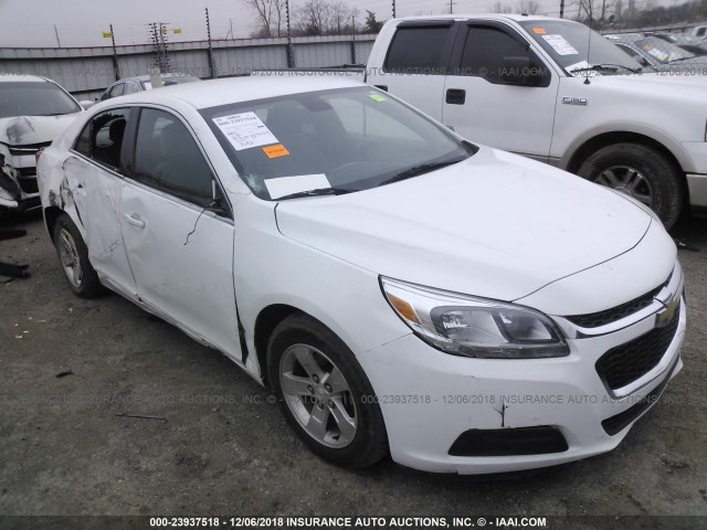 1G11B5SL2FF135031 - 2015 CHEVROLET MALIBU LS WHITE photo 1