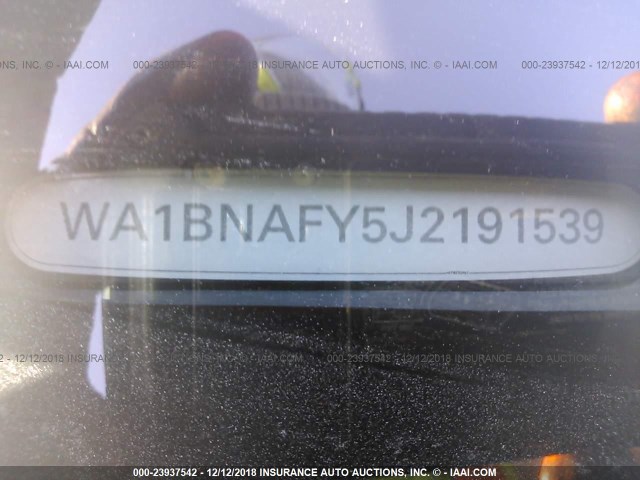 WA1BNAFY5J2191539 - 2018 AUDI Q5 PREMIUM PLUS BLACK photo 9