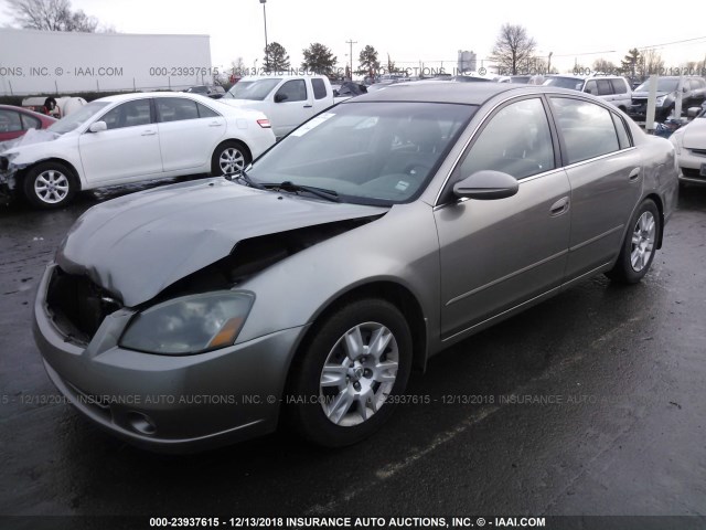 1N4AL11D36C210043 - 2006 NISSAN ALTIMA S/SL GRAY photo 2