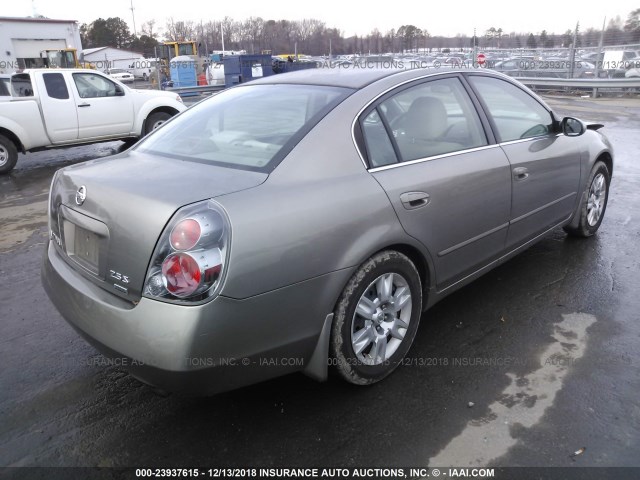 1N4AL11D36C210043 - 2006 NISSAN ALTIMA S/SL GRAY photo 4