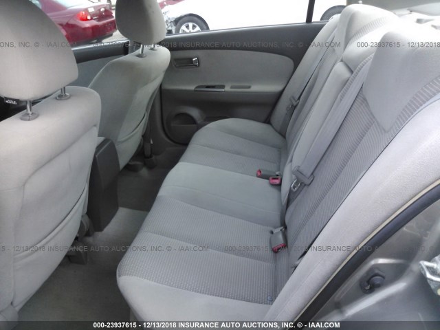 1N4AL11D36C210043 - 2006 NISSAN ALTIMA S/SL GRAY photo 8