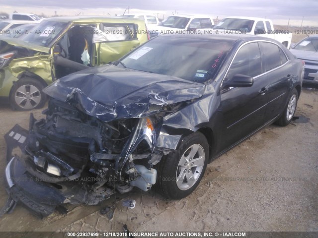 1G11B5SL8FF273740 - 2015 CHEVROLET MALIBU LS შავი ფოტო 2