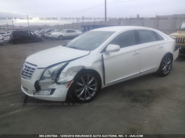 2G61L5S35E9297234 - 2014 CADILLAC XTS WHITE photo 2