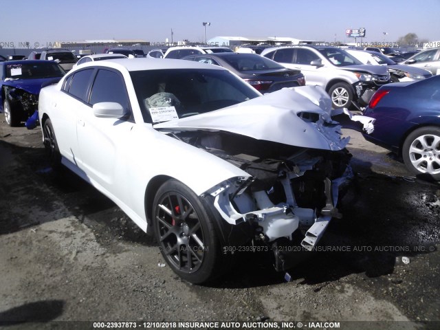 2C3CDXGJ4GH146145 - 2016 DODGE CHARGER R/T SCAT PACK WHITE photo 1