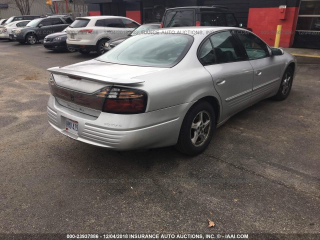 1G2HX54K124139416 - 2002 PONTIAC BONNEVILLE SE SILVER photo 4