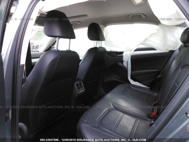 1VWBN7A35DC086354 - 2013 VOLKSWAGEN PASSAT SE GRAY photo 8