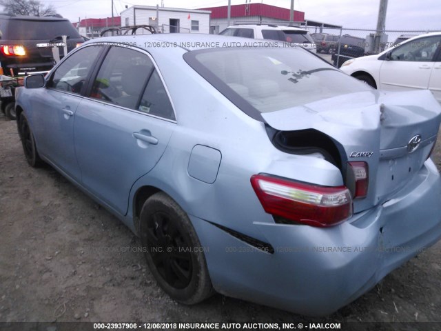 4T4BE46K99R135219 - 2009 TOYOTA CAMRY SE/LE/XLE 蓝色 照片 3