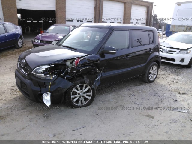 KNDJT2A68D7539523 - 2013 KIA SOUL +/!/SPORT BLACK photo 2