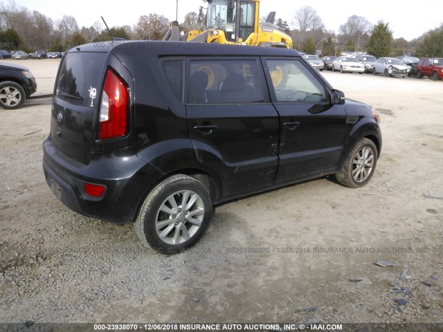 KNDJT2A68D7539523 - 2013 KIA SOUL +/!/SPORT BLACK photo 4