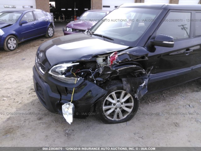 KNDJT2A68D7539523 - 2013 KIA SOUL +/!/SPORT BLACK photo 6