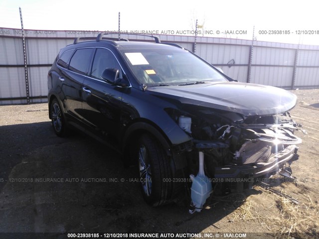 KM8SR4HF7GU136302 - 2016 HYUNDAI SANTA FE SE/LIMITED BLACK photo 1