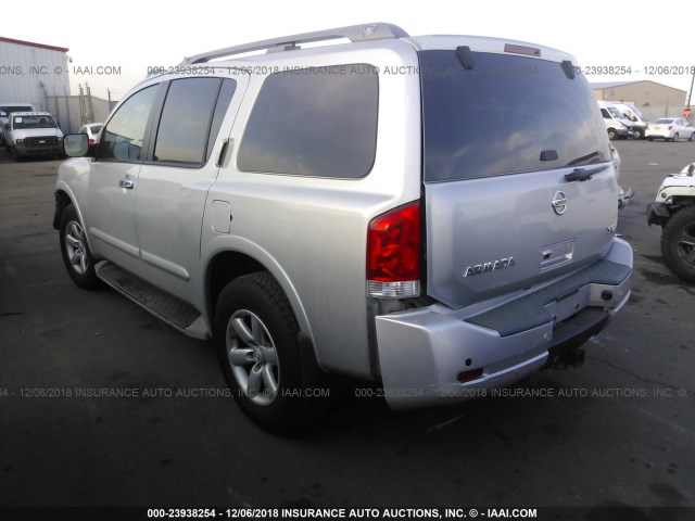 5N1AA0NC3AN607949 - 2010 NISSAN ARMADA SE/TITANIUM/PLATINUM SILVER photo 3