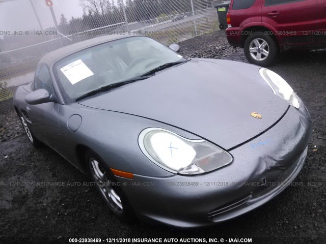 WP0CA29863U620444 - 2003 PORSCHE BOXSTER SILVER photo 1