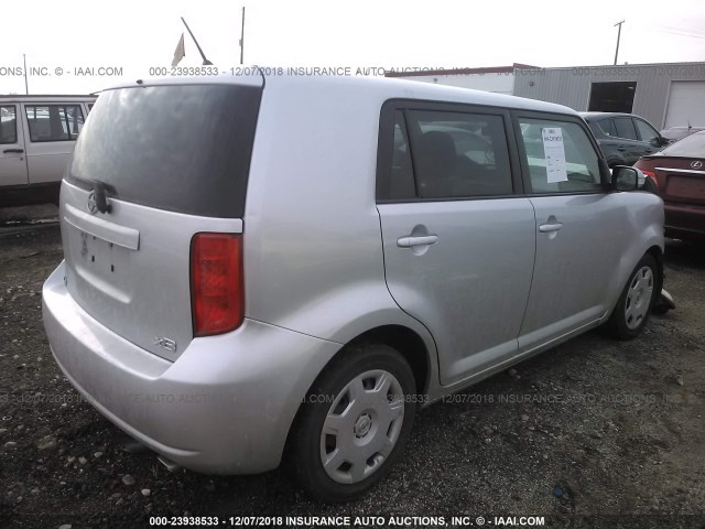 JTLKE50E381056818 - 2008 TOYOTA SCION XB Күміс фото 4