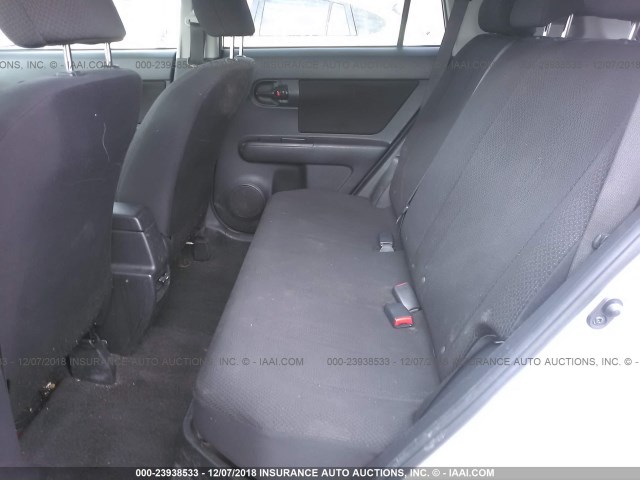 JTLKE50E381056818 - 2008 TOYOTA SCION XB Күміс фото 8