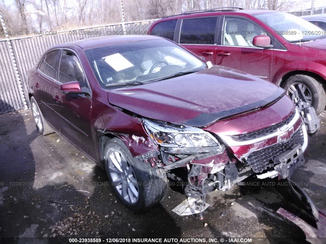 1G11D5SL9FF348844 - 2015 CHEVROLET MALIBU 2LT MAROON photo 1