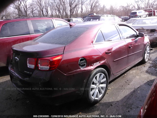 1G11D5SL9FF348844 - 2015 CHEVROLET MALIBU 2LT MAROON photo 4