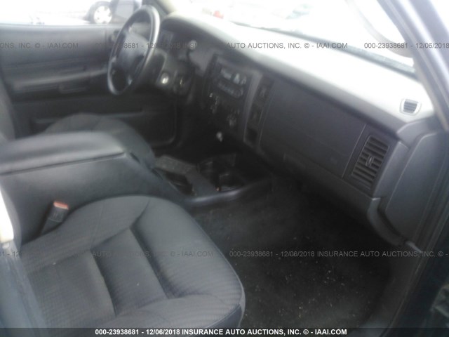 1D4HS38N63F618796 - 2003 DODGE DURANGO SPORT BLUE photo 5