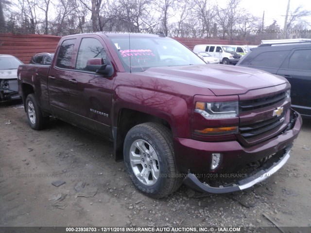 1GCVKREC2HZ248250 - 2017 CHEVROLET SILVERADO K1500 LT BURGUNDY photo 1