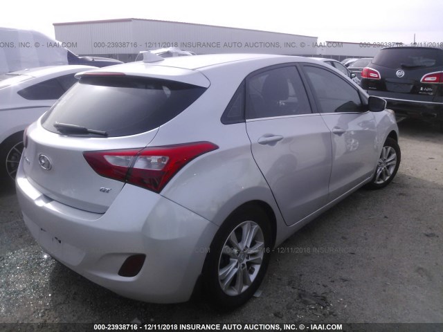 KMHD35LE6DU062767 - 2013 HYUNDAI ELANTRA GT SILVER photo 4