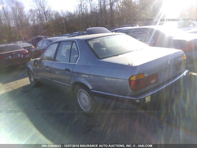 WBAGB4311KDB62235 - 1989 BMW 735 I AUTOMATIC GRAY photo 3