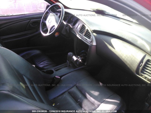 2G1WL15C869335413 - 2006 CHEVROLET MONTE CARLO SS წითელი ფოტო 5