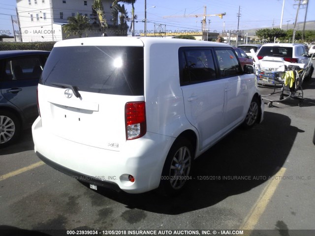 JTLZE4FE2EJ054067 - 2014 TOYOTA SCION XB Ақ фото 4
