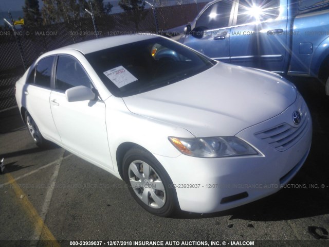 4T4BE46K09R090302 - 2009 TOYOTA CAMRY SE/LE/XLE 白色 照片 1