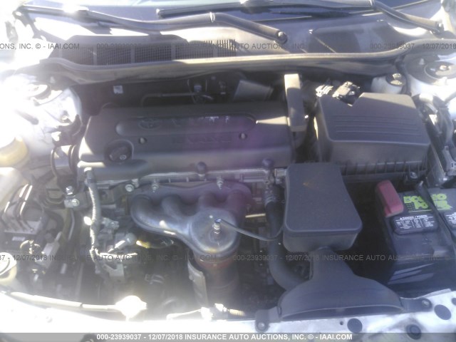4T4BE46K09R090302 - 2009 TOYOTA CAMRY SE/LE/XLE 白色 照片 10