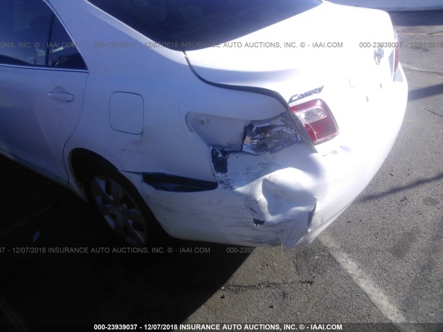 4T4BE46K09R090302 - 2009 TOYOTA CAMRY SE/LE/XLE 白色 照片 6