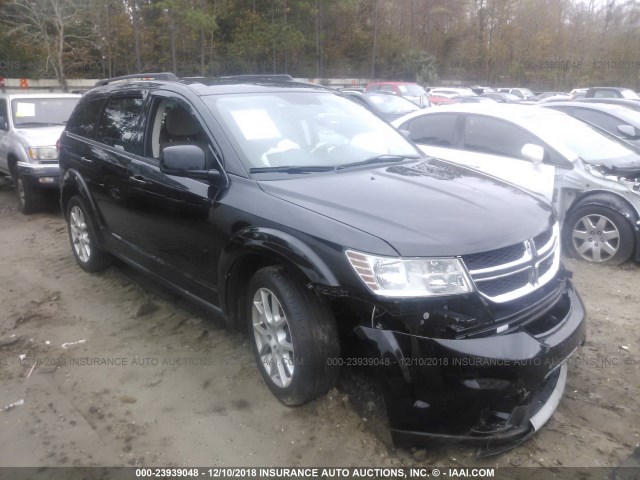 3C4PDCBG7DT648152 - 2013 DODGE JOURNEY SXT BLACK photo 1