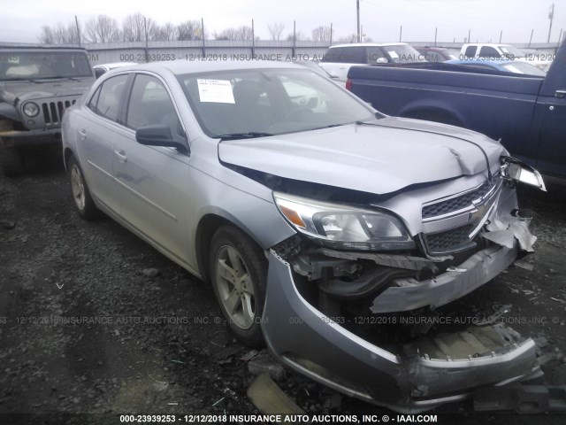 1G11B5SAXDF258099 - 2013 CHEVROLET MALIBU LS 银色 照片 1