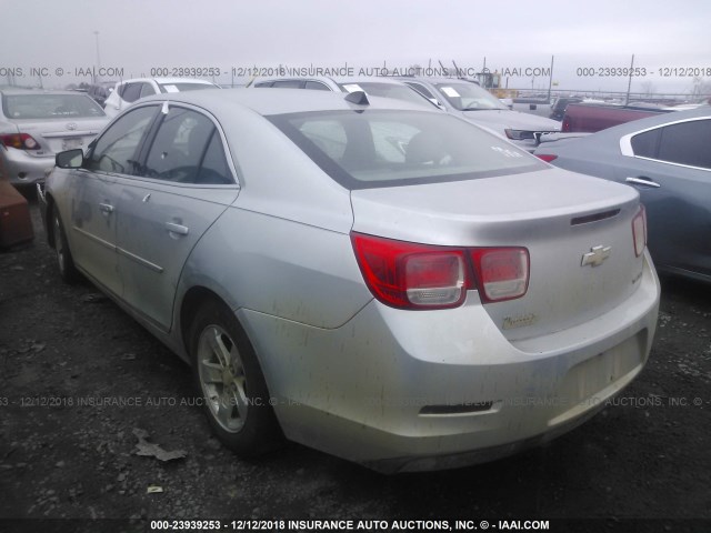 1G11B5SAXDF258099 - 2013 CHEVROLET MALIBU LS 银色 照片 3