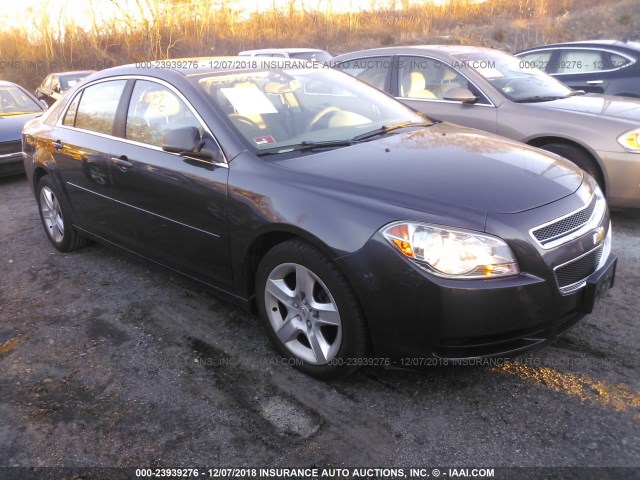 1G1ZB5E12BF344342 - 2011 CHEVROLET MALIBU LS ნაცრისფერი ფოტო 1