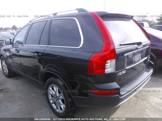 YV4CZ852771359388 - 2007 VOLVO XC90 V8 BLACK photo 3