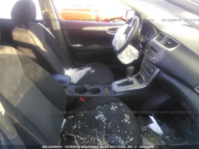 3N1AB7AP5EY234024 - 2014 NISSAN SENTRA S/SV/SR/SL 黑色 照片 5