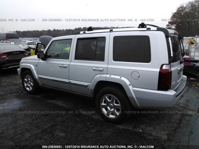 1J8HG58256C214788 - 2006 JEEP COMMANDER LIMITED SILVER photo 3