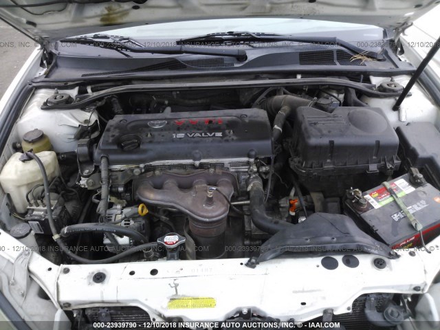 4T1BE32K05U384254 - 2005 TOYOTA CAMRY LE/XLE/SE WHITE photo 10