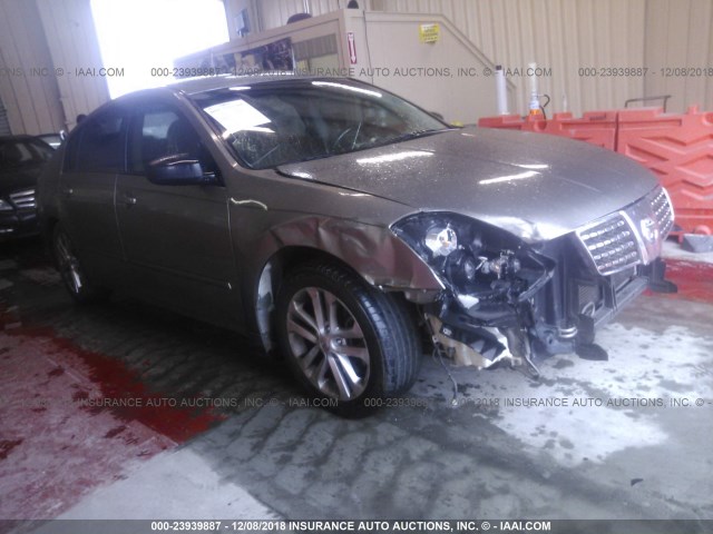 1N4BA41E96C816211 - 2006 NISSAN MAXIMA SE/SL TAN photo 1