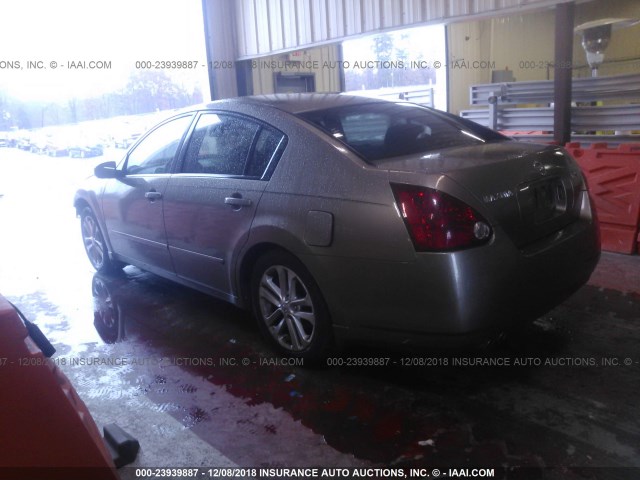 1N4BA41E96C816211 - 2006 NISSAN MAXIMA SE/SL TAN photo 3