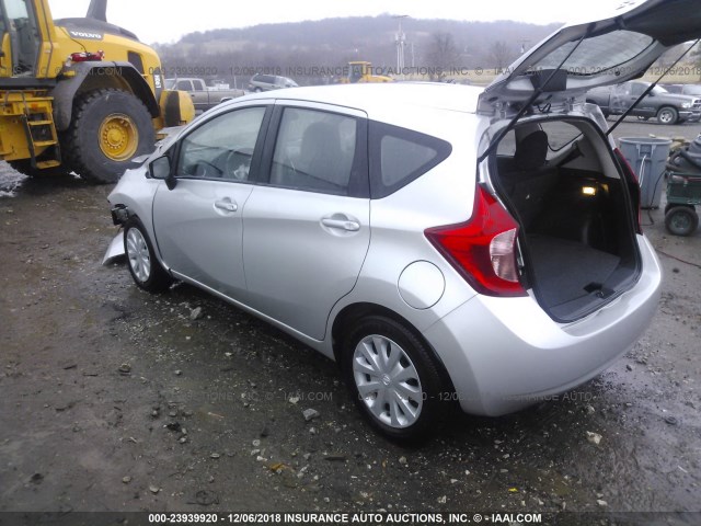 3N1CE2CP8GL352763 - 2016 NISSAN VERSA NOTE S/S PLUS/SV/SL/SR SILVER photo 3