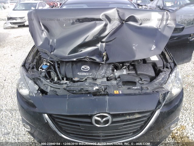 JM1BM1T72F1222165 - 2015 MAZDA 3 SV BLACK photo 10