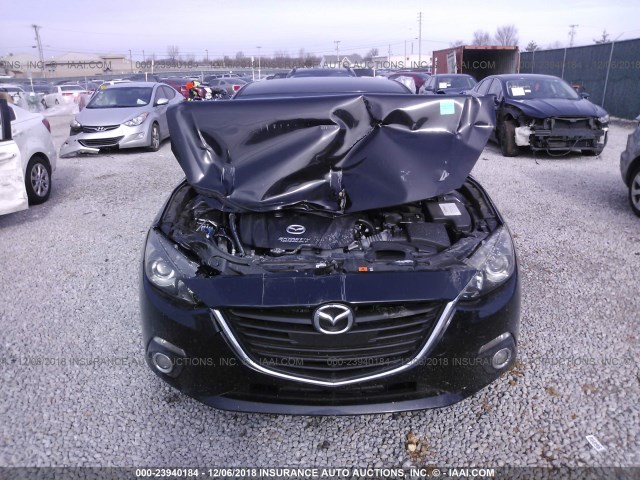 JM1BM1T72F1222165 - 2015 MAZDA 3 SV BLACK photo 6